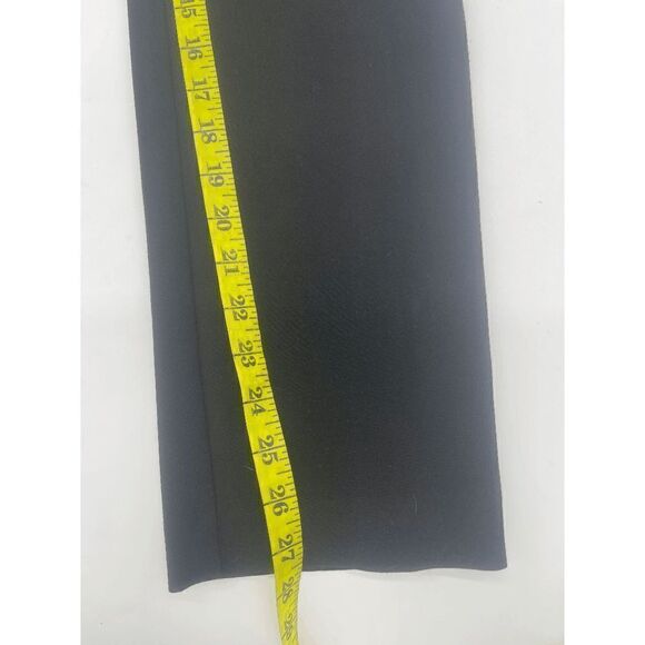 LOFT Pants for Women’s Marisa Petite Straight Sz 4 Belted Zip Up & Pockets- Blac - Picture 2 of 6